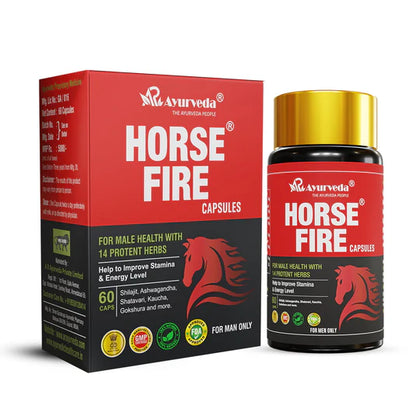 Horse Fire Capsule & Oil- Medicine For Improving Men's Health